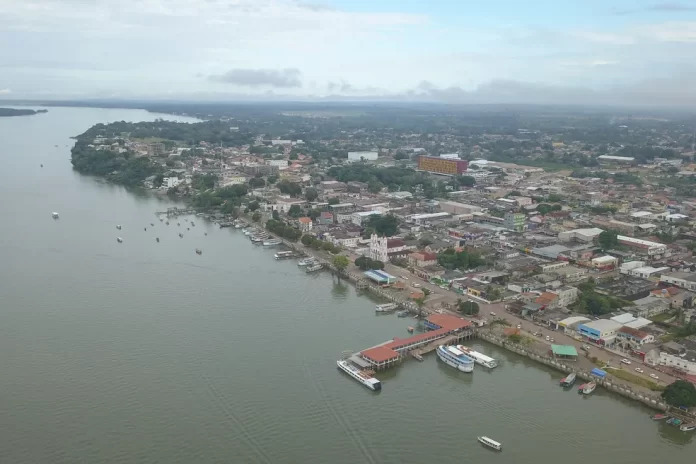 Vista aérea de Itaituba. — Foto: Marco Santos/Agência Pará