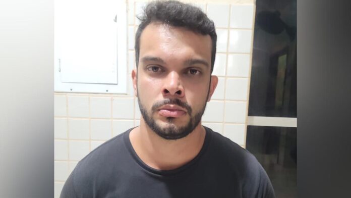 Yure Duart Domingos Costa é suspeito do roubos de caminhonetes em Santarém — Foto: Reproduçã